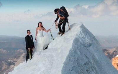 Fotografías de boda en alta montaña: la experiencia que todos quieren probar en Bolivia