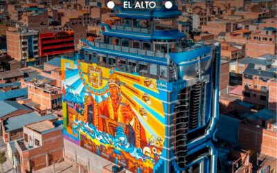 Cholets: arquitectura colorida que refleja identidad cultural en Bolivia